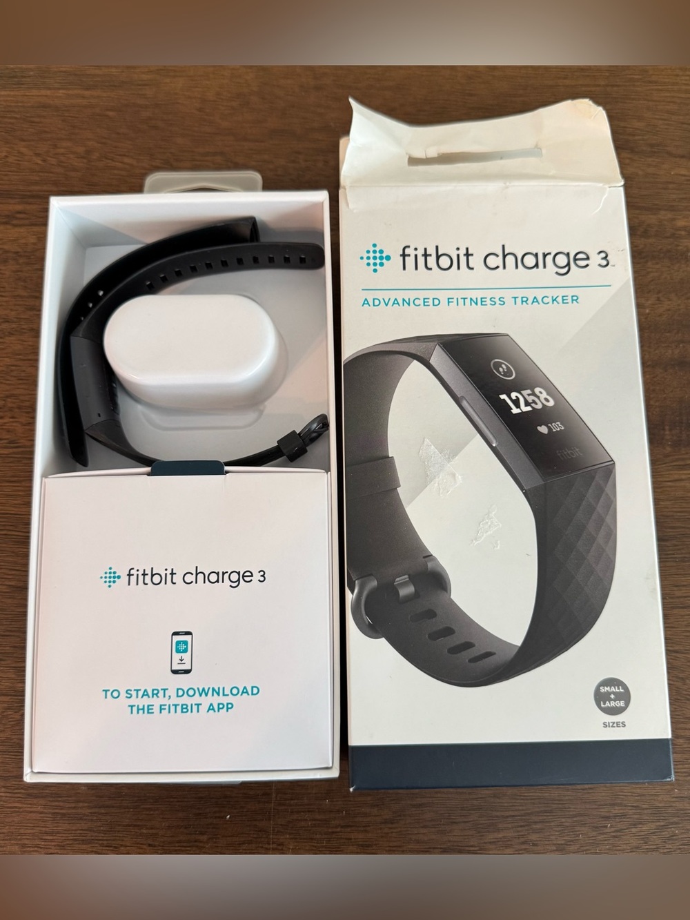 Fitbit Charge 3 Fitness Activity Tracker Graphite/Black